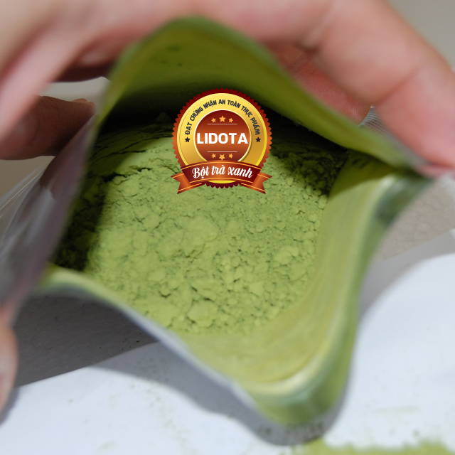 Công thức cách làm bột trà xanh tắm trắng với xà bông