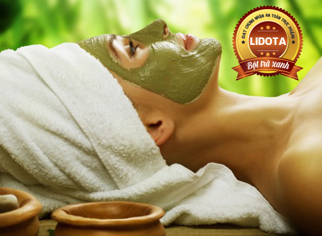 Công thức cách dưỡng da trắng sáng với mặt nạ bột trà xanh