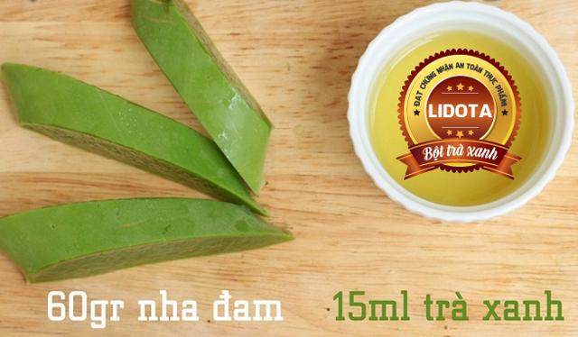 Công thức làm mặt nạ bột trà xanh dưỡng da hiệu quả