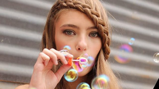 Mẹo tết tóc thác nước