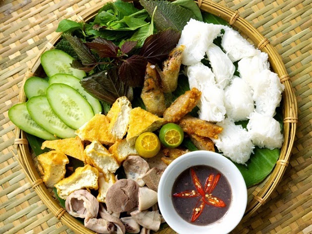 Công thức làm món bún đậu mắm tôm Hà Nội