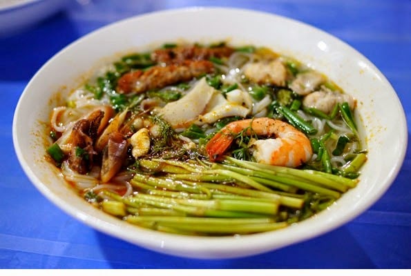 Công thức cách làm món bún tôm