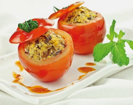 Cà chua nhồi đậu hũ và các món ăn giảm cân khác từ cà chua