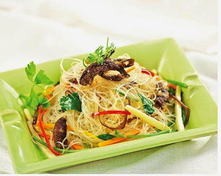 Công thức cách làm món bún xào lươn