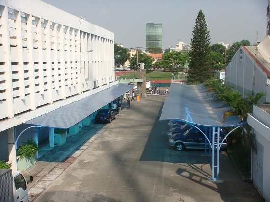 Làm mái vòm tại quận Tân Bình Tp.HCM mái tôn giá rẻ