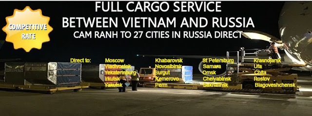 Dịch vụ vận chuyển hàng hóa đi Nga